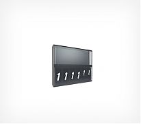 Кассета цен PC DIGIT-A8 с блокнотом BRUSH — это наборный ценник в пластиковом корпусе. Предназначена для демонстрации цены на товар